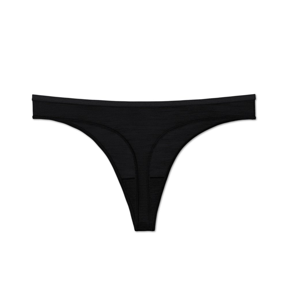 Allbirds Women\'s Briefs Black - Trino® Thong - 70931USOG